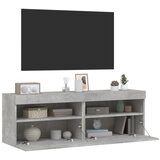 Zidni TV ormarići LED 2 kom boja betona 60x30x40 cm | Eponuda.com