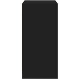  Ormar crni 48 x 41 x 102 cm od konstruiranog drva | shoptok.hr
