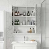  Kupaonski ormar s ogledalom Bijelo 50 x 14,5 x 70 cm | shoptok.hr