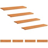 Step treads 8 kom. 110 x 30 x 2 cm Svijetlosmeđa | shoptok.hr