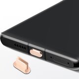 Cadorabo zaščitni pokrovček, združljiv z usb c v gold - prug za zaščito pred prahom za polnjenje vrat proti prahu, (20621984) Cene