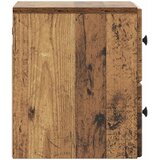  Noćni ormarić za montažu na zid Staro drvo 34,5 x 33 x 40 cm | shoptok.hr