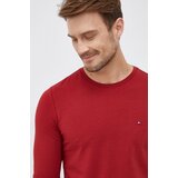 Tommy Hilfiger Longsleeve moški, rdeča barva | Shoptok.si