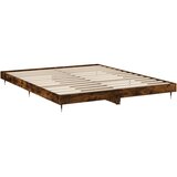  Okvir kreveta bez madraca boja hrasta 200x200 cm drveni | shoptok.hr