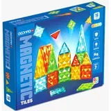 Geomag: Magnetic Tiles Gems magnetski set građevinskih kocaka, 16 komada