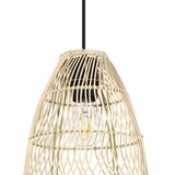 Eglo Ayesgarth viseća lampa 3xE27, 91 cm, crna/pleteni ratan, 43867 | shoptok.hr