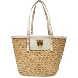 Pinko Ročna torba Love Summer Basket PE 25 PLTT 103324 A1RL Bež | Shoptok.si
