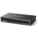Mercusys SWITCH MS110P 10-Port 10/100Mbps Desktop Switch with 8-Port PoE+ | Eponuda.ba