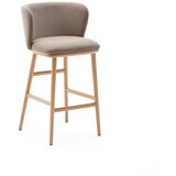 Kave Home Svjetlo smeđa barska stolica (visine sjedala 65 cm) Ciselia – | shoptok.hr