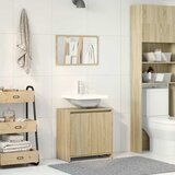  2-dijelni set kupaonskog namještaja boja hrasta sonome drveni | Eponuda.ba