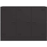 vidaXL Komoda crna 99 x 39 x 73 cm čelična | shoptok.hr