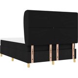  Box Spring postelja z vzmetnico Črna 160x200 cm Tkanina, (22051753) | Shoptok.si