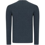 Dewberry DUAL SET T8588 ROUND COLLAR MEN'S SWEATSHIRT-ANTHRACITIS-BLACK | Shoptok.si