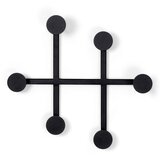 Spinder Design Črn kovinski stenski obešalnik Bottoni – | Shoptok.si