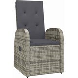  Vrtni set za objed 7 kom. Siva poliratan | shoptok.hr