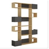 Hanah home Polica 120x171x20cm Hrast-Antracit | Eponuda.ba