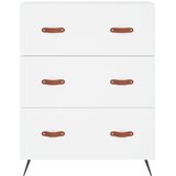  Visoka komoda bijela 69,5x34x180 cm konstruirano drvo | shoptok.hr