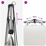 Instant šator s pohranom Siva 260 x 260 x 185 cm Čelik | shoptok.hr