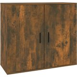 Maison Chic Komoda - Predalnik dimljeni hrast 80x33x70 cm inženirski les, (21718174) | Shoptok.si