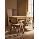 Premier Housewares Oblazinjen jedilni stol v naravni barvi Cebu – | Shoptok.si