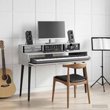 Studio radni stol Betonska siva 152 x 42,5 x 36 cm | shoptok.hr