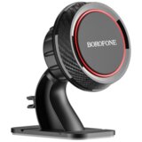 Borofone Univerzalni magnetni auto držač nosač za mobitel BH13 Journey series center console in-car black&red Cijene