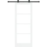vidaXL Klizna Vrata sa Setom Opreme "ORKDAL" Bijela 83x211 cm | shoptok.hr