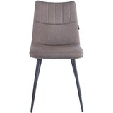 Boxxx STOL, kovina, tekstil rjava, črna | Shoptok.si