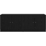  Ormar za krevet na kat 2 kom. Crni hrast 66 x 35 x 48 cm | shoptok.hr