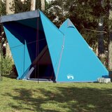 vidaXL Obiteljski šator tipi za 6 osoba plavi vodootporni Cijene