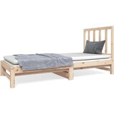  Dnevni ležaj na izvlačenje 2 x (90x190) cm od masivne borovine | shoptok.hr