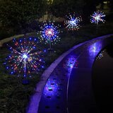  solarne lampe u obliku drveta - šarena Cene