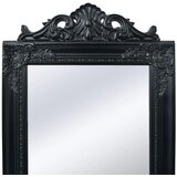 Maison Chic Prostostoječe Ogledalo - Zrcalo - Kozmetično ogledalo baročni stil 160x40 cm črno, (21697749) | Shoptok.si