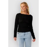 Rip Curl Bossa Nova Textured Majica z dolgimi rokavi black Cene