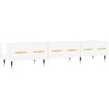 Maison Chic TV omarica - TV stojalo - Televizijska omarica visok sijaj bela 150x36x30 cm inženirski les, (21702284) | Shoptok.si
