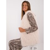 Wool Fashion Italia Vest-AT-KZ-2349-1.31P-light beige | shoptok.hr