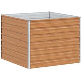  Vrtna visoka greda Svetlo rjava 100 x 100 x 77 cm, (5000287706) | Shoptok.si