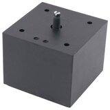  Nogica 706R štelujuća 75x75 H=60 Black ( 440-109 ) Cene