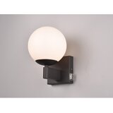  Mat črna stenska svetilka ø 14 cm Kula – | Shoptok.si