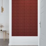  Zidne ploče 12 kom boja vina 30 x 15 cm od umjetne kože 0 54 m² | shoptok.hr
