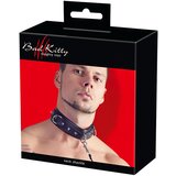 Bad Kitty - Ogrlica s šiljcima i povodcem (crna) | shoptok.hr