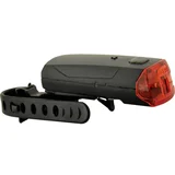 Fischer fahrrad stražnje svjetlo za bicikl 85364 led baterijski pogon crna