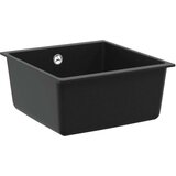  Lavabo - Umivaonik Crna 430 x 460 mm 80% kvarc i 20% smola | shoptok.hr