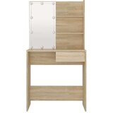  Toaletni stolić LED boja hrasta sonome 74 5 x 40 x 141 cm | shoptok.hr