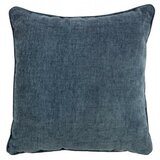 Ukrasni jastuk hornfiol šenil 45x45 plava ( 6842438 ) Cene
