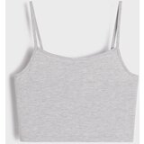 Sinsay Crop top u stilu negližea | shoptok.hr