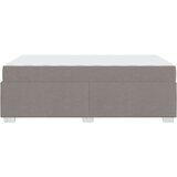  Konstrukcija postelje z vzmetnico Taupe 120 x 200 cm blago, (5000127593) | Shoptok.si