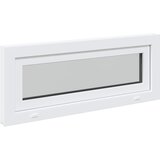  Prozor za podrum RISOR 110 x 40 cm PVC i staklo Bijela | shoptok.hr