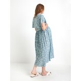 Sinsay - Midi haljina s cvjetnim uzorkom MAMA | shoptok.hr