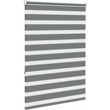 vidaXL Zebra senčilo temno sivo 115x150 cm tkanina širina 110,9 cm | Shoptok.si